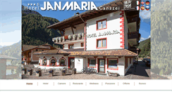 Desktop Screenshot of hoteljanmaria.com