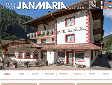 Tablet Screenshot of hoteljanmaria.com